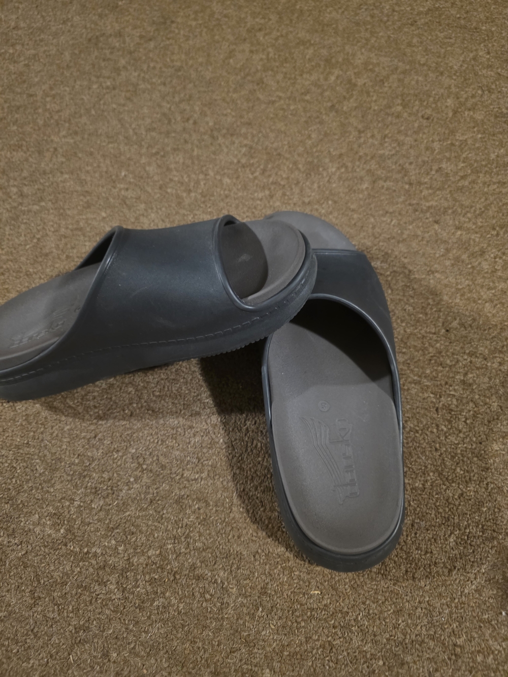 Womens  DANSKO Slide Sandals in Black - Comfortable Everyday Slip-Ons